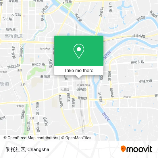 黎托社区 map