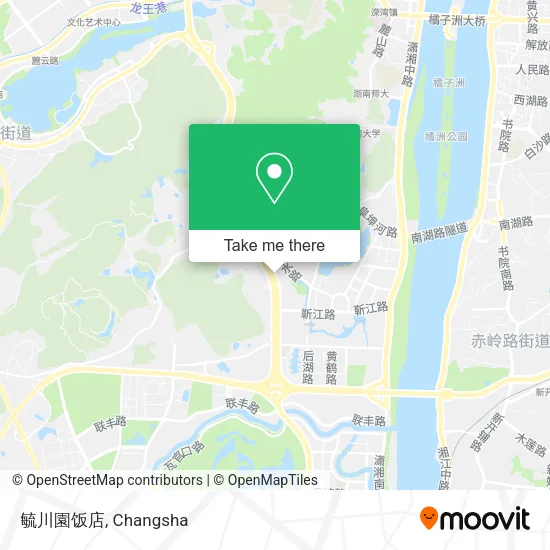 毓川園饭店 map