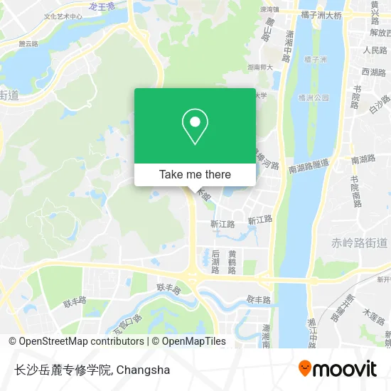 长沙岳麓专修学院 map