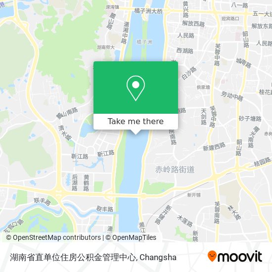 湖南省直单位住房公积金管理中心 map