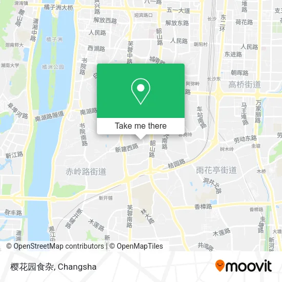 樱花园食杂 map