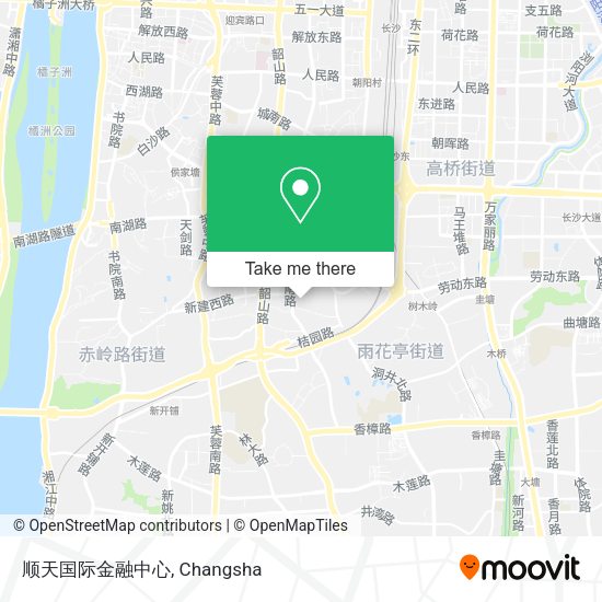 顺天国际金融中心 map