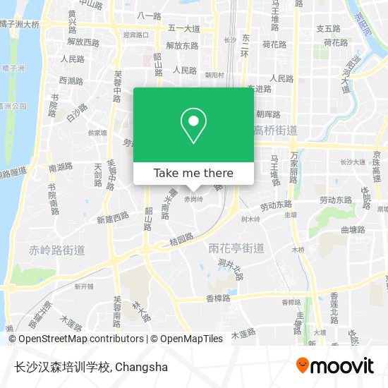 长沙汉森培训学校 map
