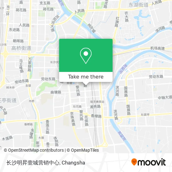 长沙明昇壹城营销中心 map
