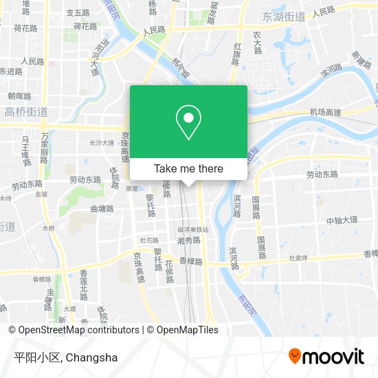 平阳小区 map