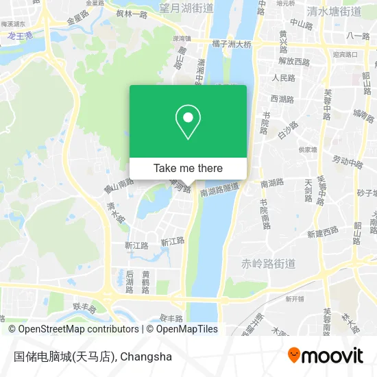 国储电脑城(天马店) map