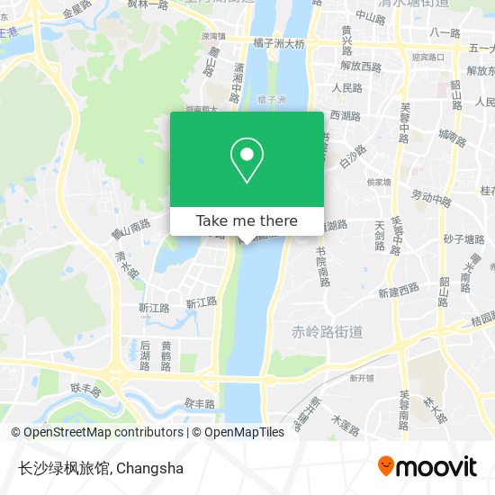 长沙绿枫旅馆 map
