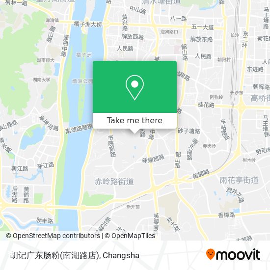 胡记广东肠粉(南湖路店) map