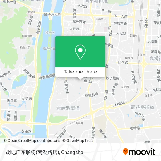 胡记广东肠粉(南湖路店) map