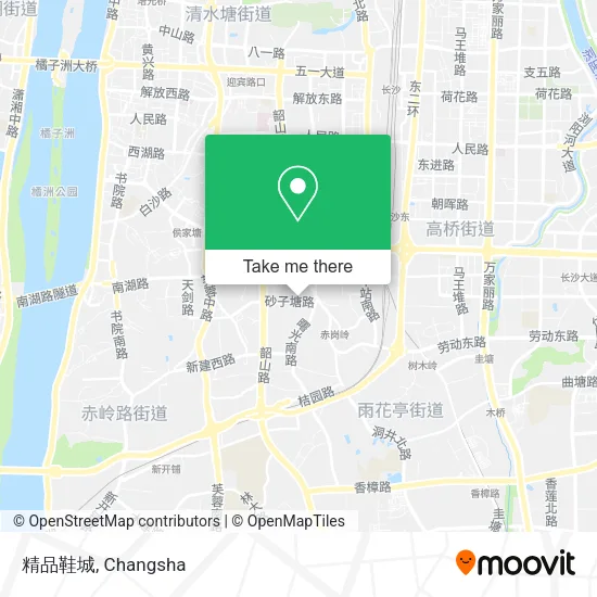 精品鞋城 map