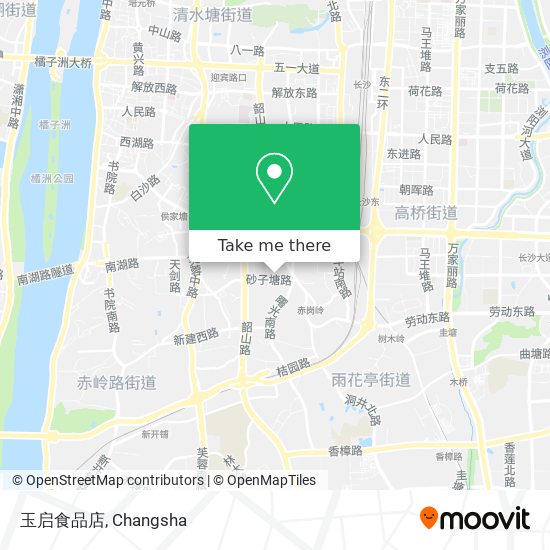 玉启食品店 map