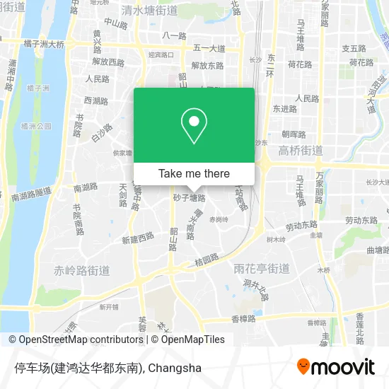 停车场(建鸿达华都东南) map