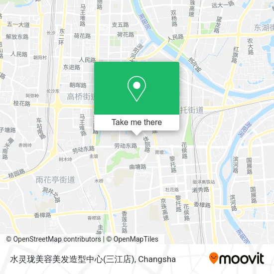 水灵珑美容美发造型中心(三江店) map