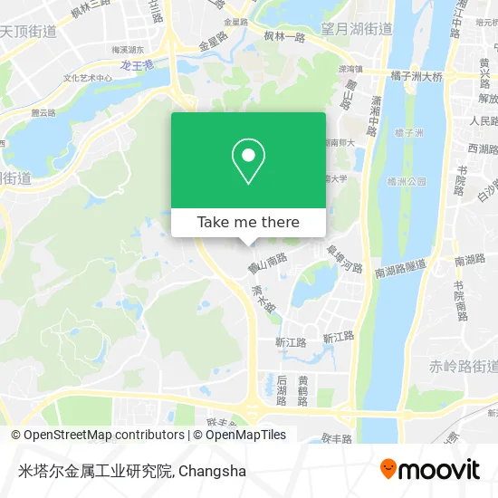 米塔尔金属工业研究院 map
