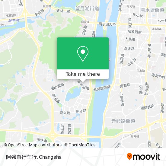 阿强自行车行 map