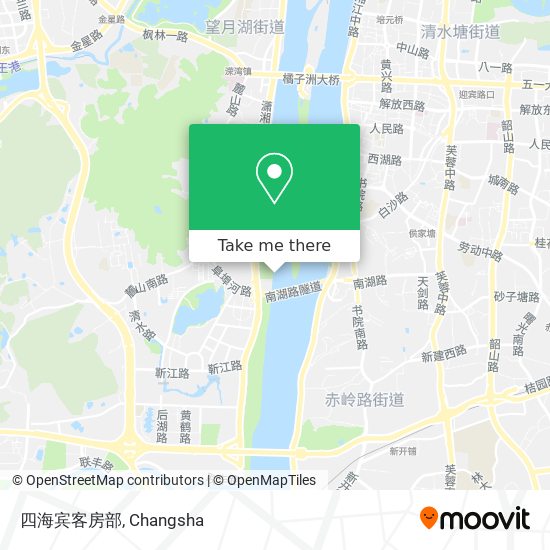 四海宾客房部 map