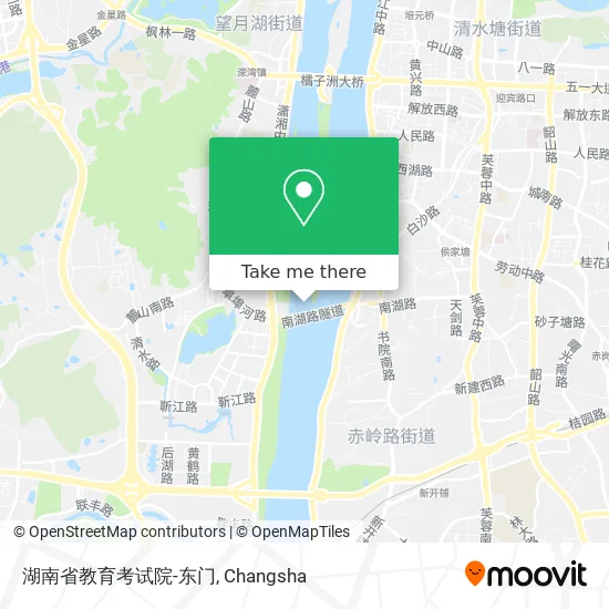 湖南省教育考试院-东门 map