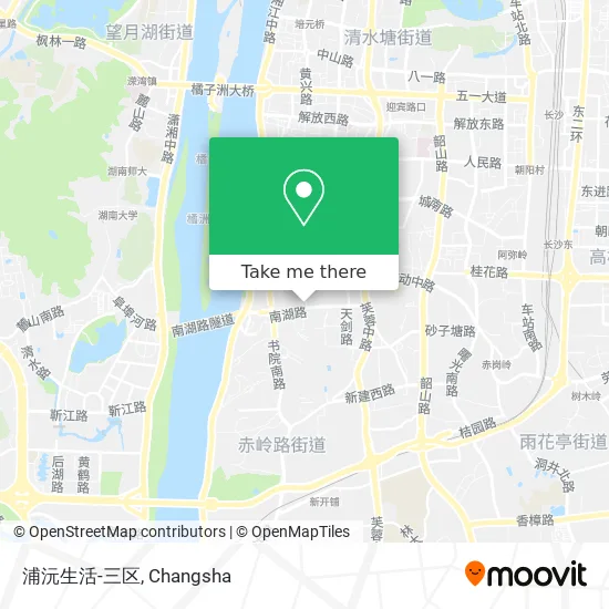浦沅生活-三区 map