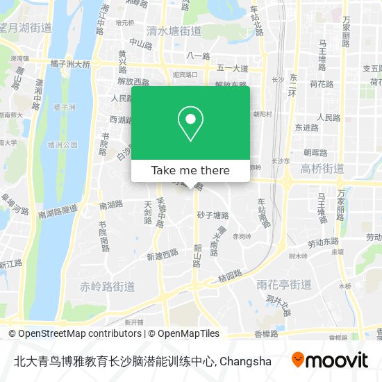 北大青鸟博雅教育长沙脑潜能训练中心 map