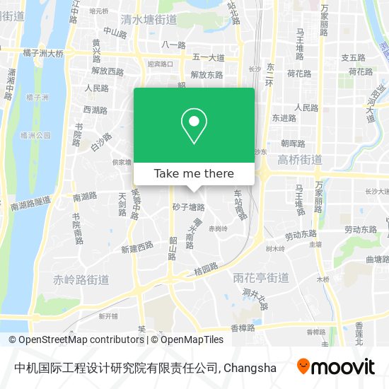 中机国际工程设计研究院有限责任公司 map