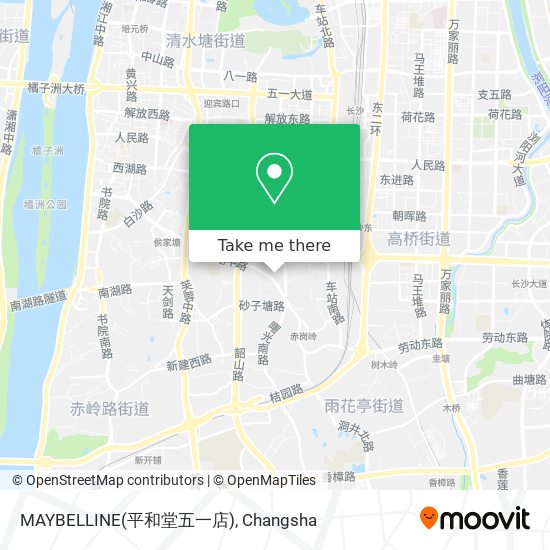 MAYBELLINE(平和堂五一店) map