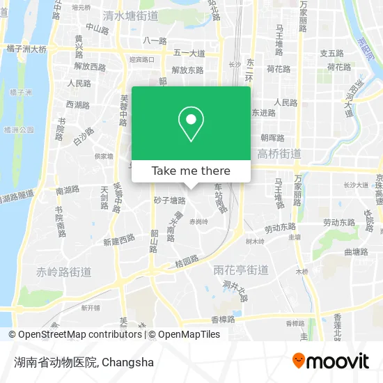 湖南省动物医院 map