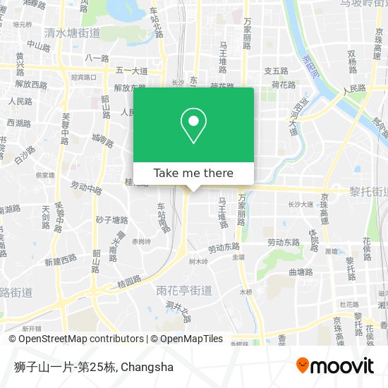 狮子山一片-第25栋 map
