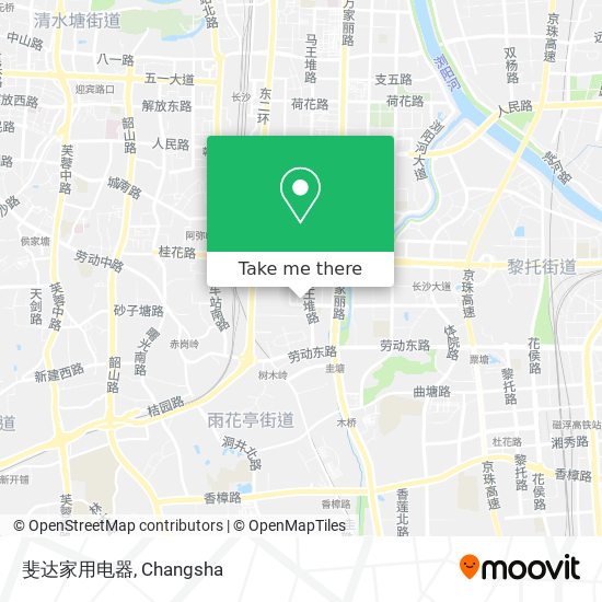 斐达家用电器 map