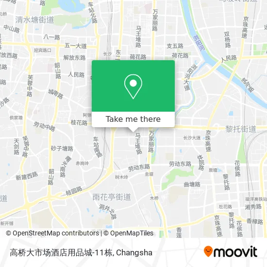 高桥大市场酒店用品城-11栋 map