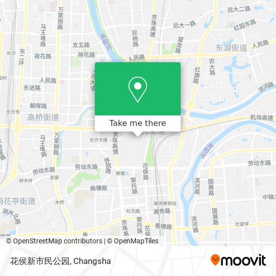 花侯新市民公园 map