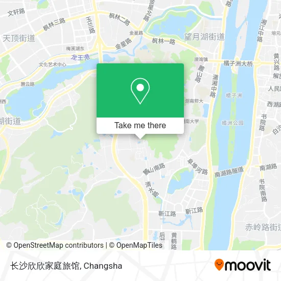 长沙欣欣家庭旅馆 map