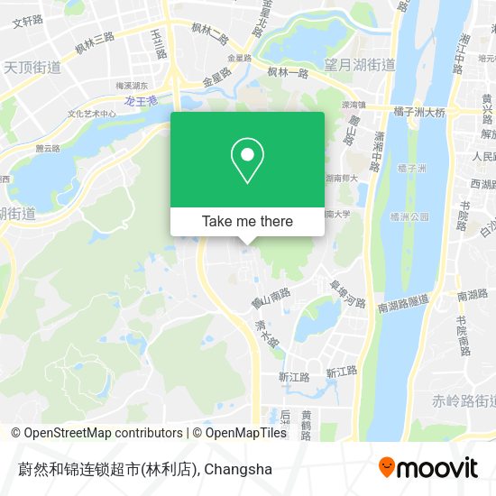 蔚然和锦连锁超市(林利店) map