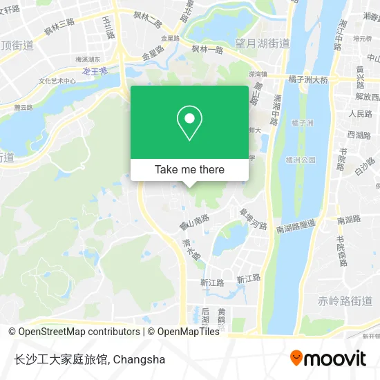 长沙工大家庭旅馆 map