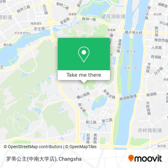 罗蒂公主(中南大学店) map