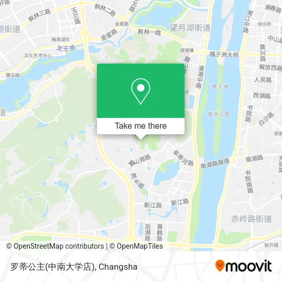 罗蒂公主(中南大学店) map
