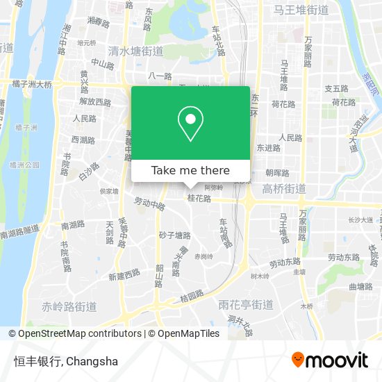 恒丰银行 map