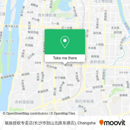 魅族授权专卖店(长沙市韶山北路东塘店) map
