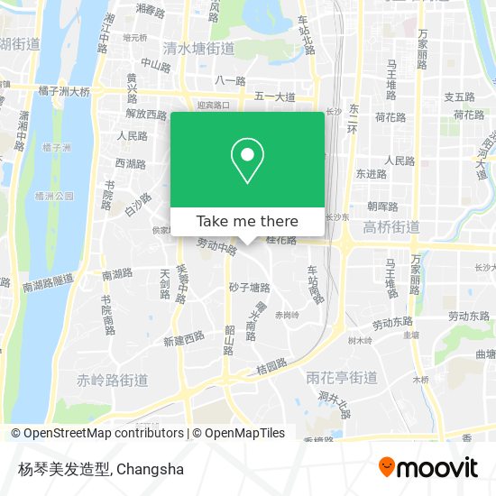 杨琴美发造型 map