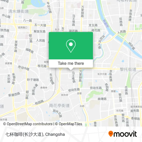 七杯咖啡(长沙大道) map