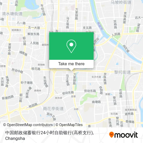 中国邮政储蓄银行24小时自助银行(高桥支行) map