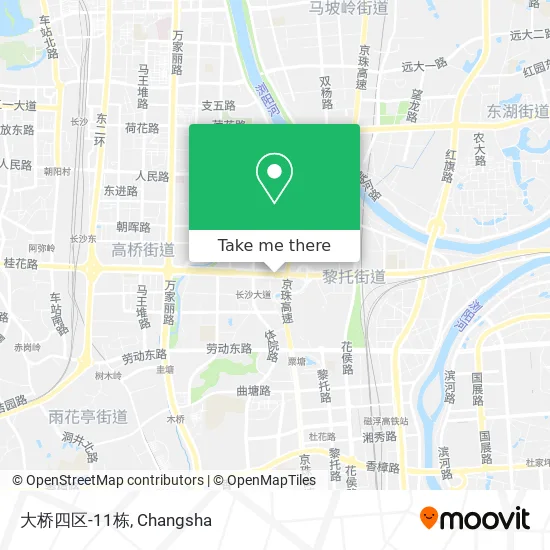 大桥四区-11栋 map