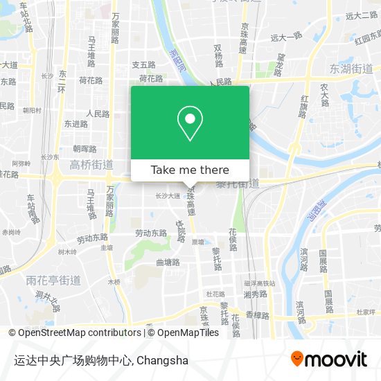 运达中央广场购物中心 map