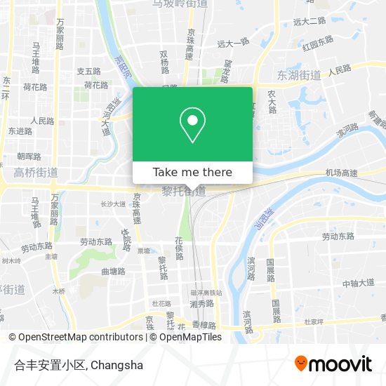 合丰安置小区 map