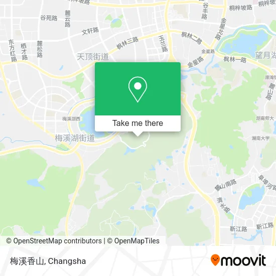 梅溪香山 map