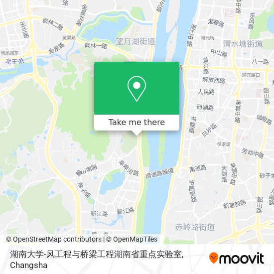 湖南大学-风工程与桥梁工程湖南省重点实验室 map