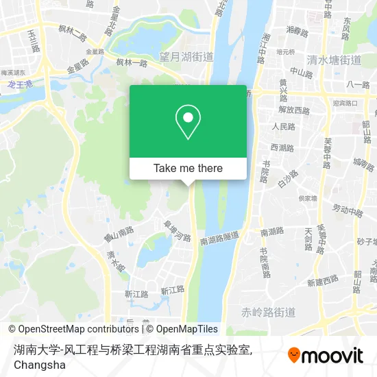 湖南大学-风工程与桥梁工程湖南省重点实验室 map