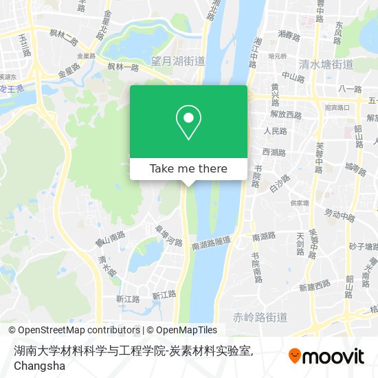 湖南大学材料科学与工程学院-炭素材料实验室 map