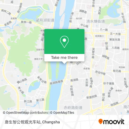 唐生智公馆观光车站 map