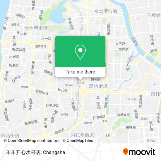 乐乐开心水果店 map