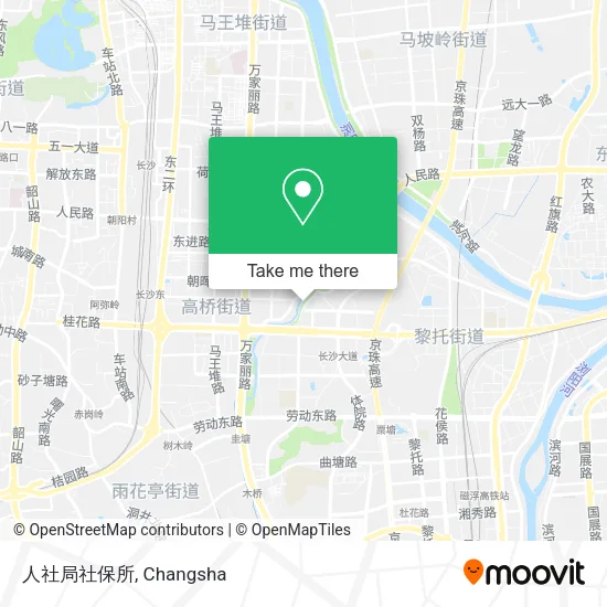 人社局社保所 map